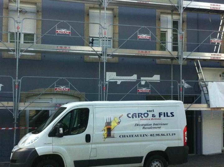 Rénovation de façade Châteaulin