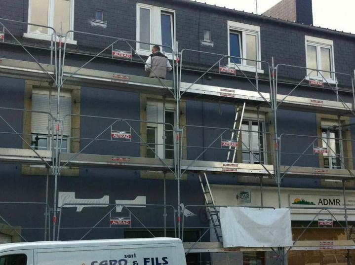 Rénovation de façade Châteaulin
