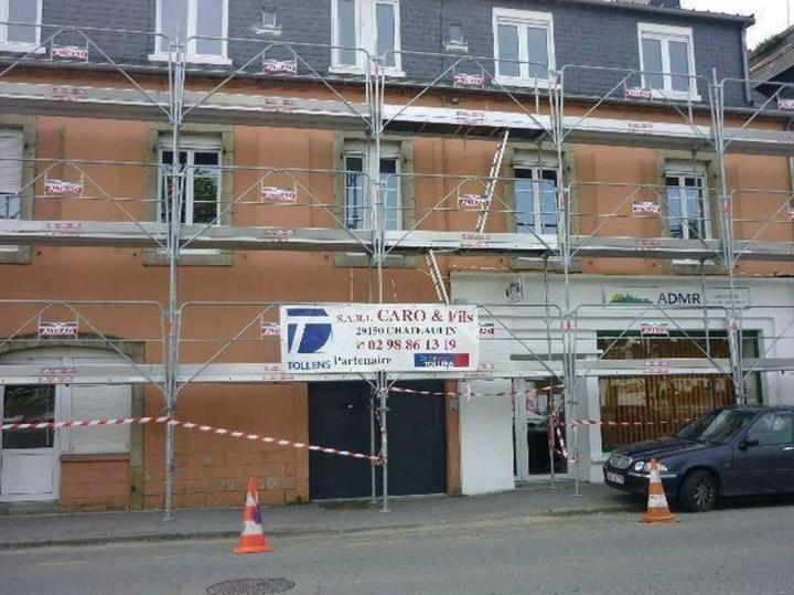 Rénovation de façade Châteaulin