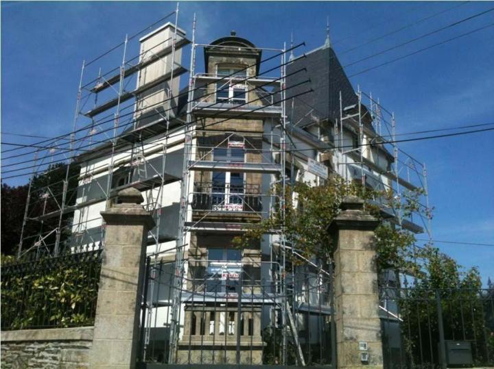 Réhabilitation de façade Châteaulin